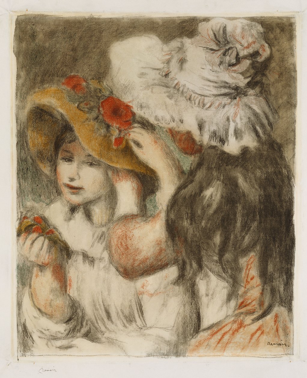 Lo spillone, c.1897 da Pierre Auguste Renoir