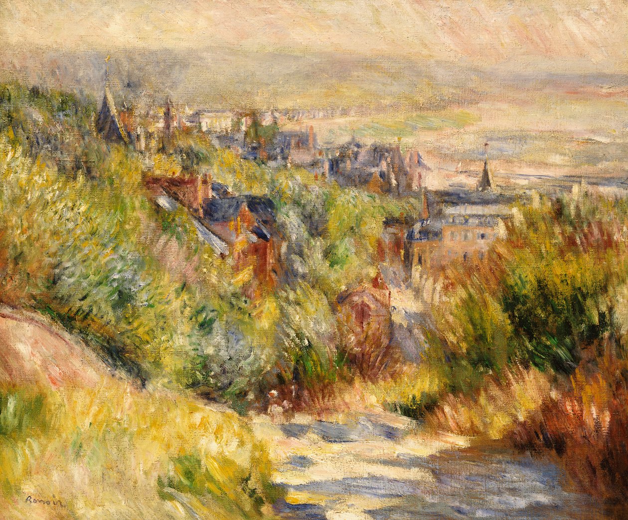 Le alture di Trouville da Pierre Auguste Renoir