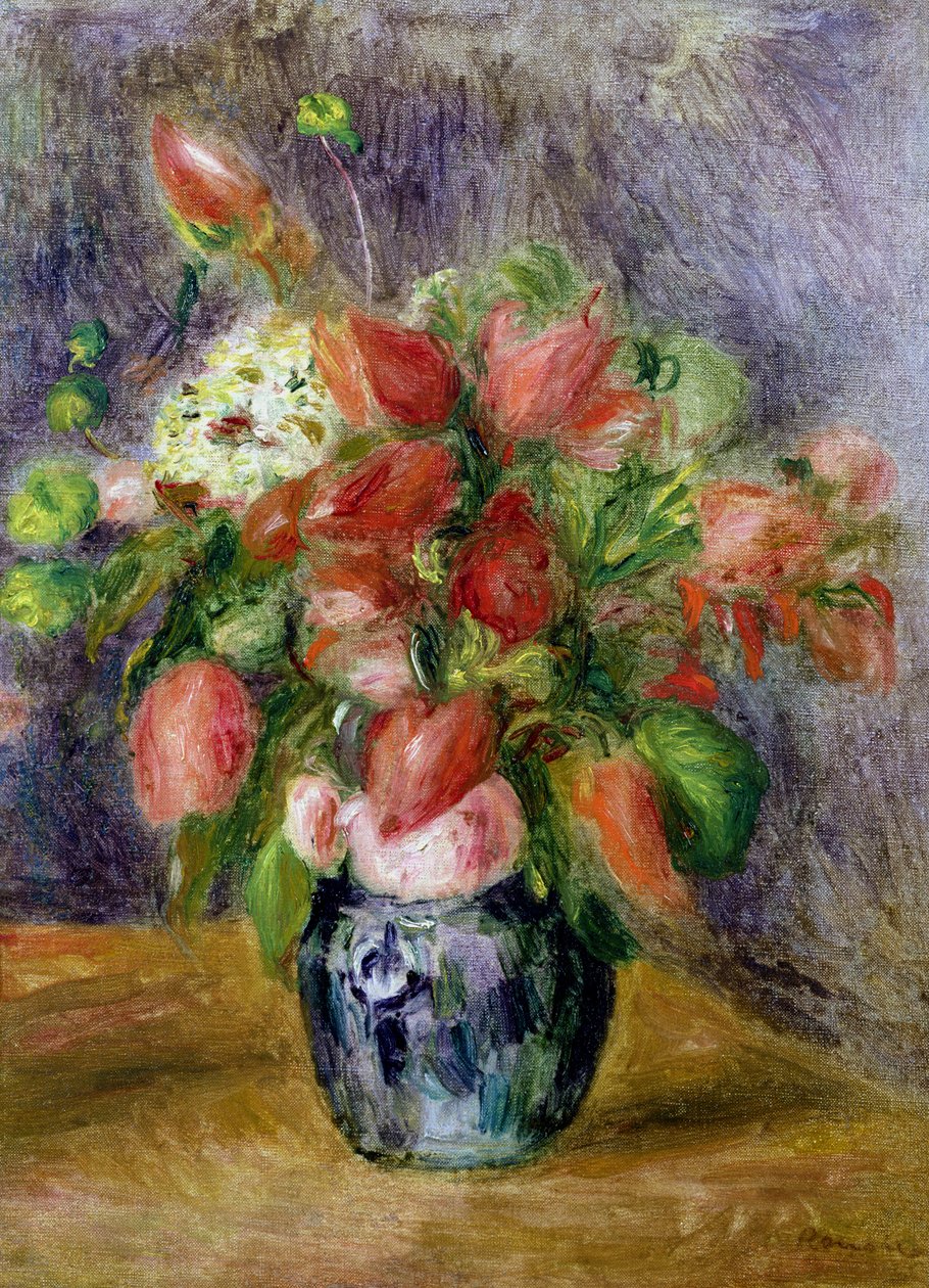 Vaso di fiori, c.1909 da Pierre Auguste Renoir