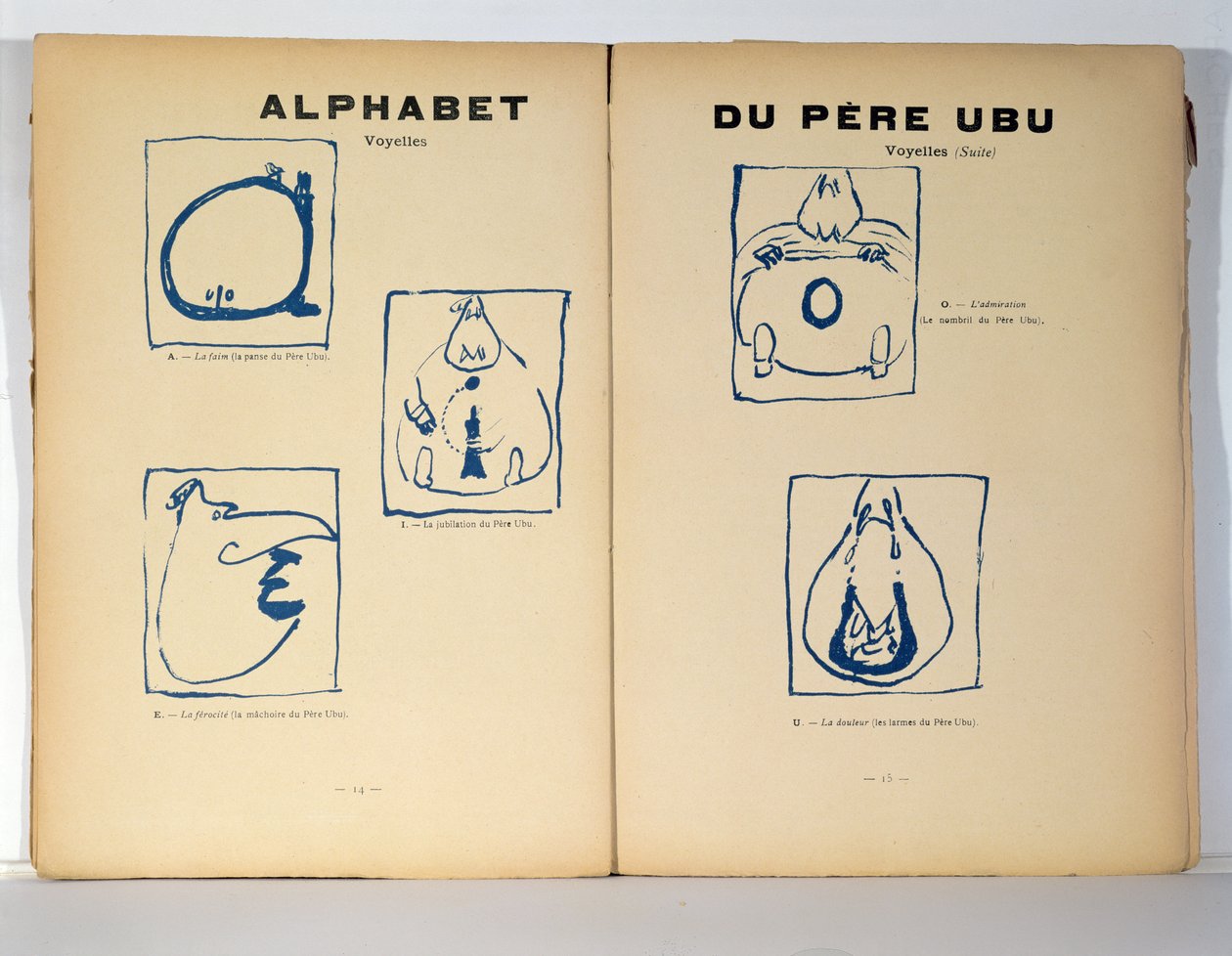Alfabeto di Père Ubu da Pierre Bonnard