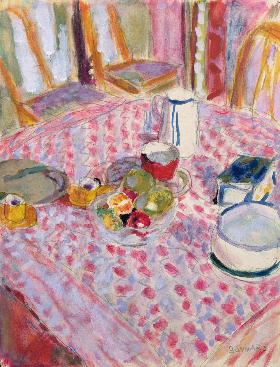 Dopo il pranzo da Pierre Bonnard