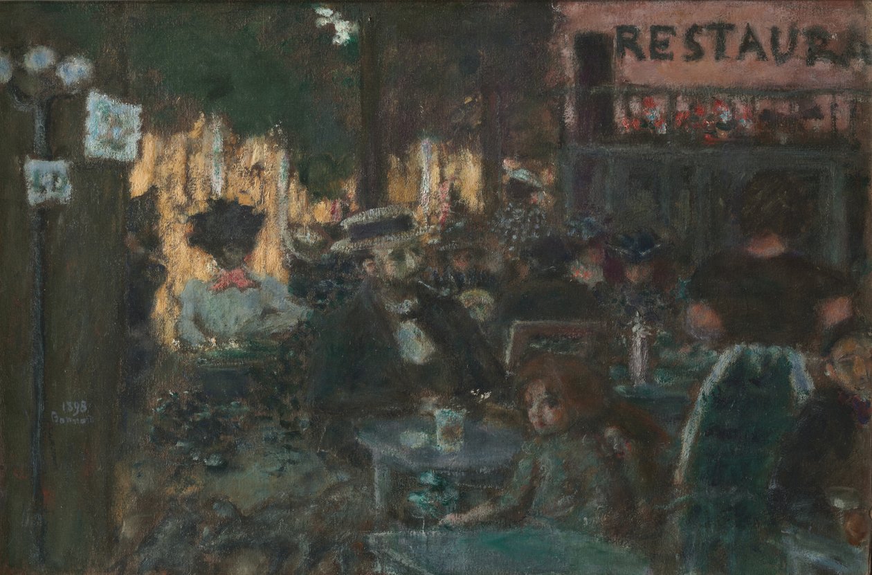 Terrazza del caffè da Pierre Bonnard