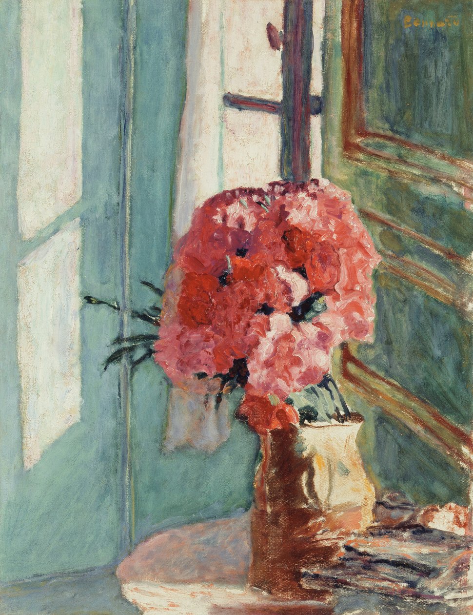 Garofani, c.1921 da Pierre Bonnard