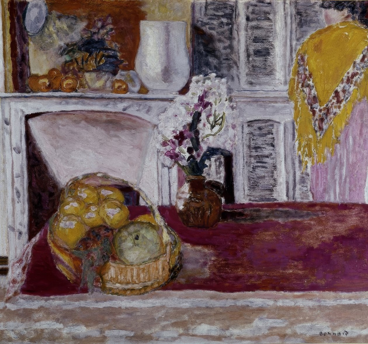 Angolo della sala da pranzo al Cannet da Pierre Bonnard