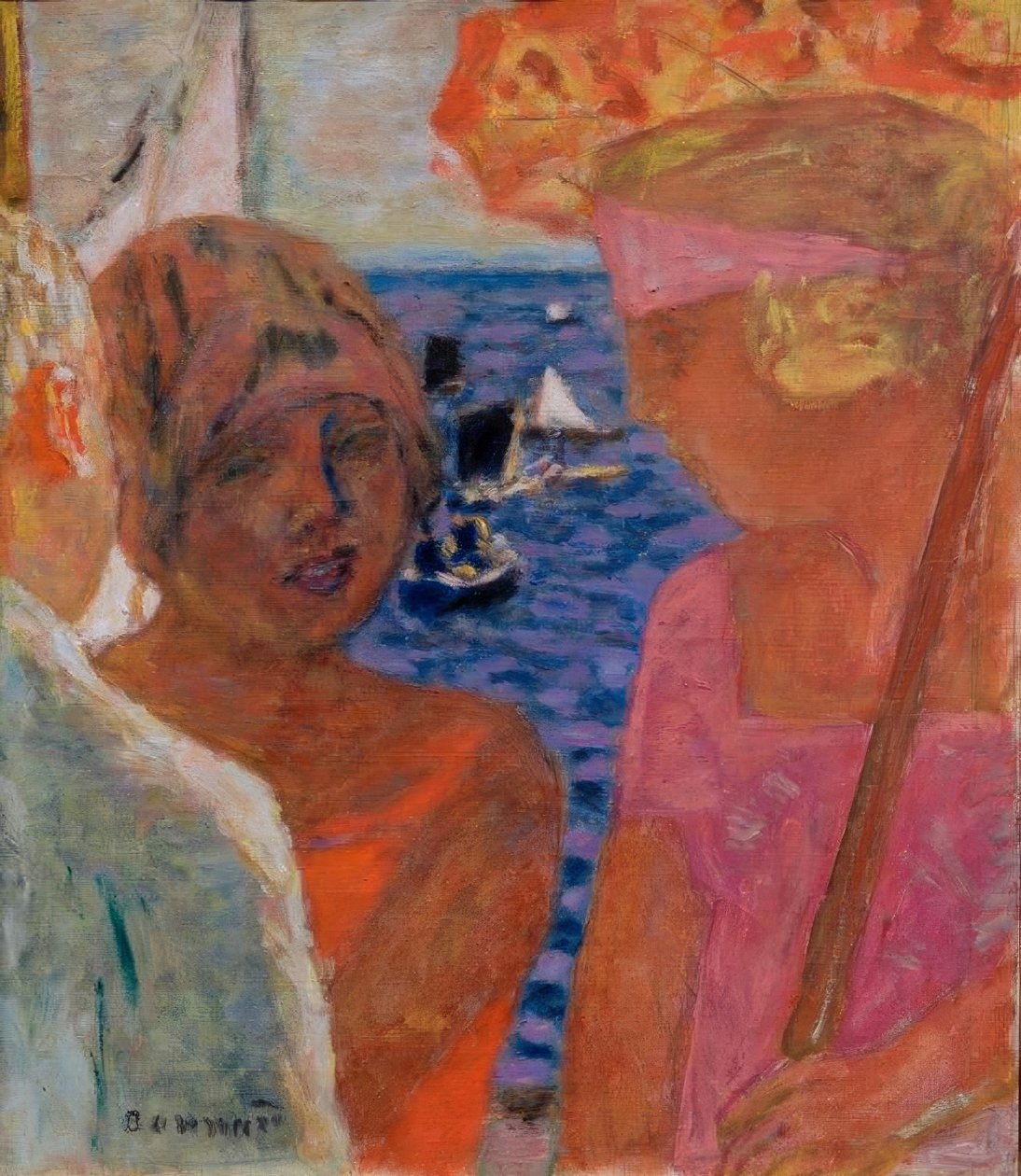 Conversazione ad Arcachon da Pierre Bonnard