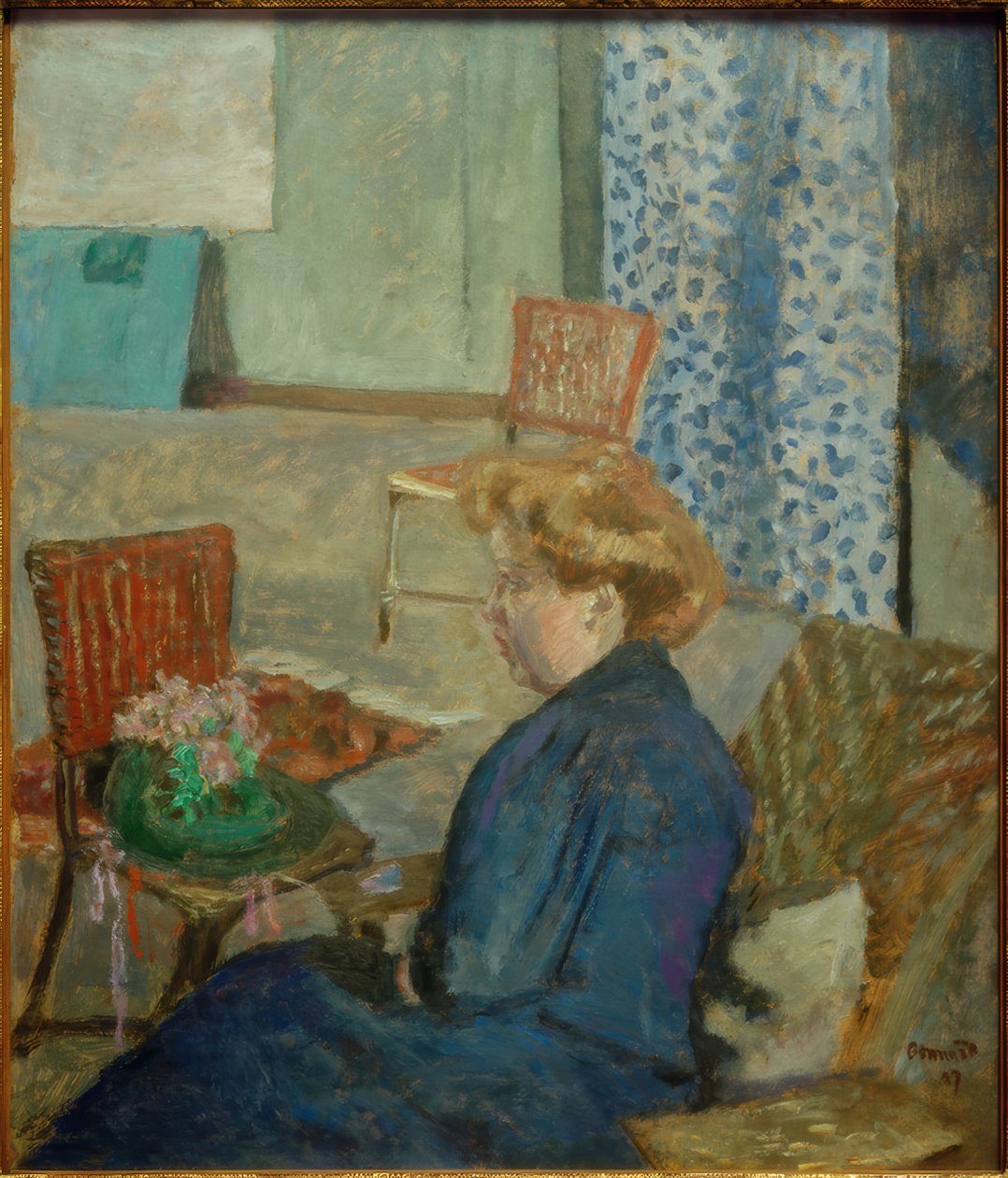 La modista (1907) da Pierre Bonnard
