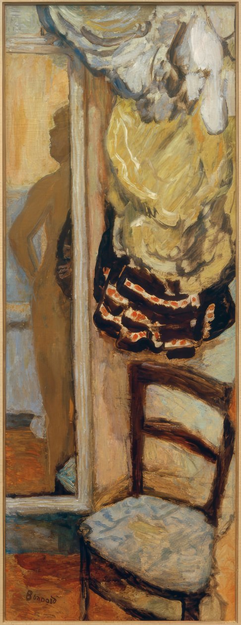 Nudo femminile allo specchio da Pierre Bonnard