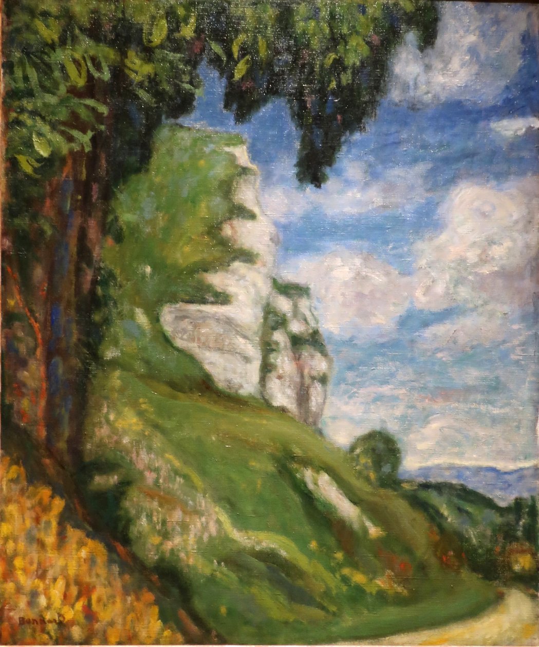 Francese: Les falaises de Saint-Adrion da Pierre Bonnard