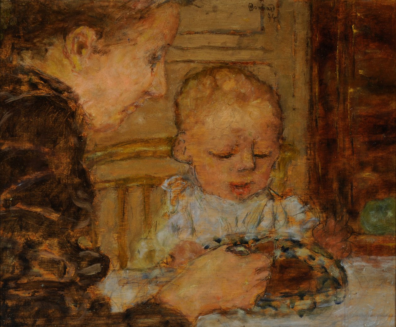 Nonna e Bambino da Pierre Bonnard