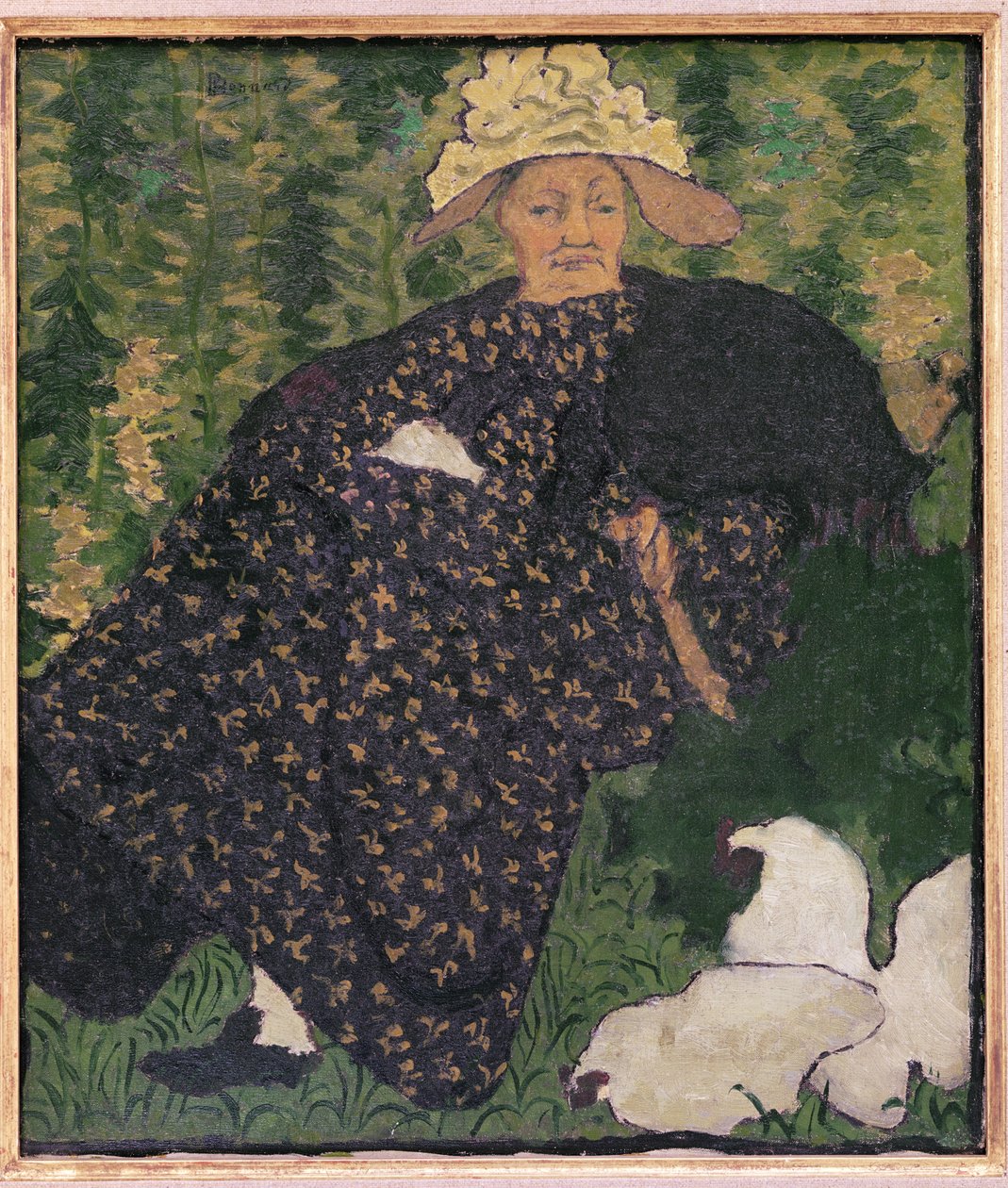 Nonna con polli, 1890 da Pierre Bonnard