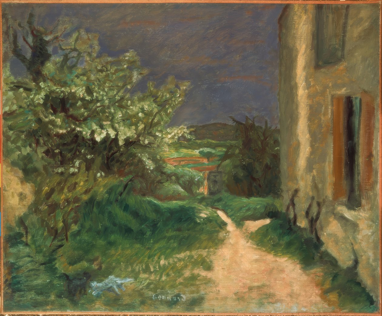 La casa di Vernouillet da Pierre Bonnard