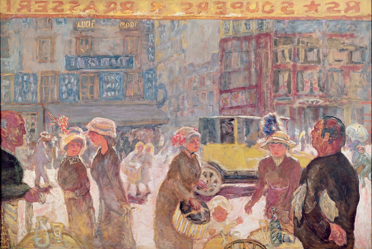 La Place Clichy, 1912 da Pierre Bonnard