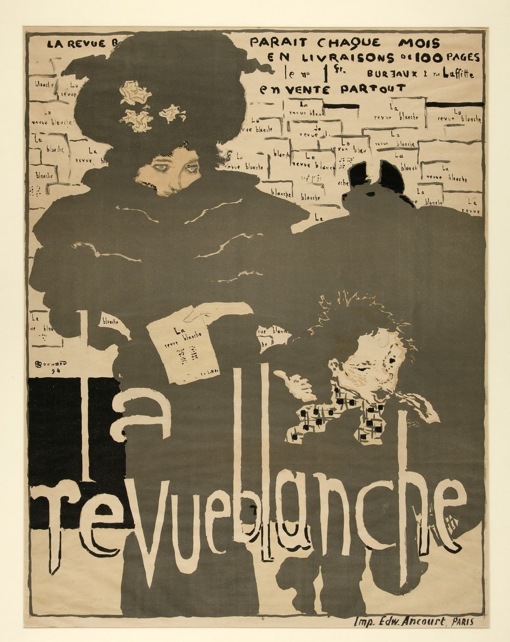 La Revue Blanche, pub. 1894 da Pierre Bonnard