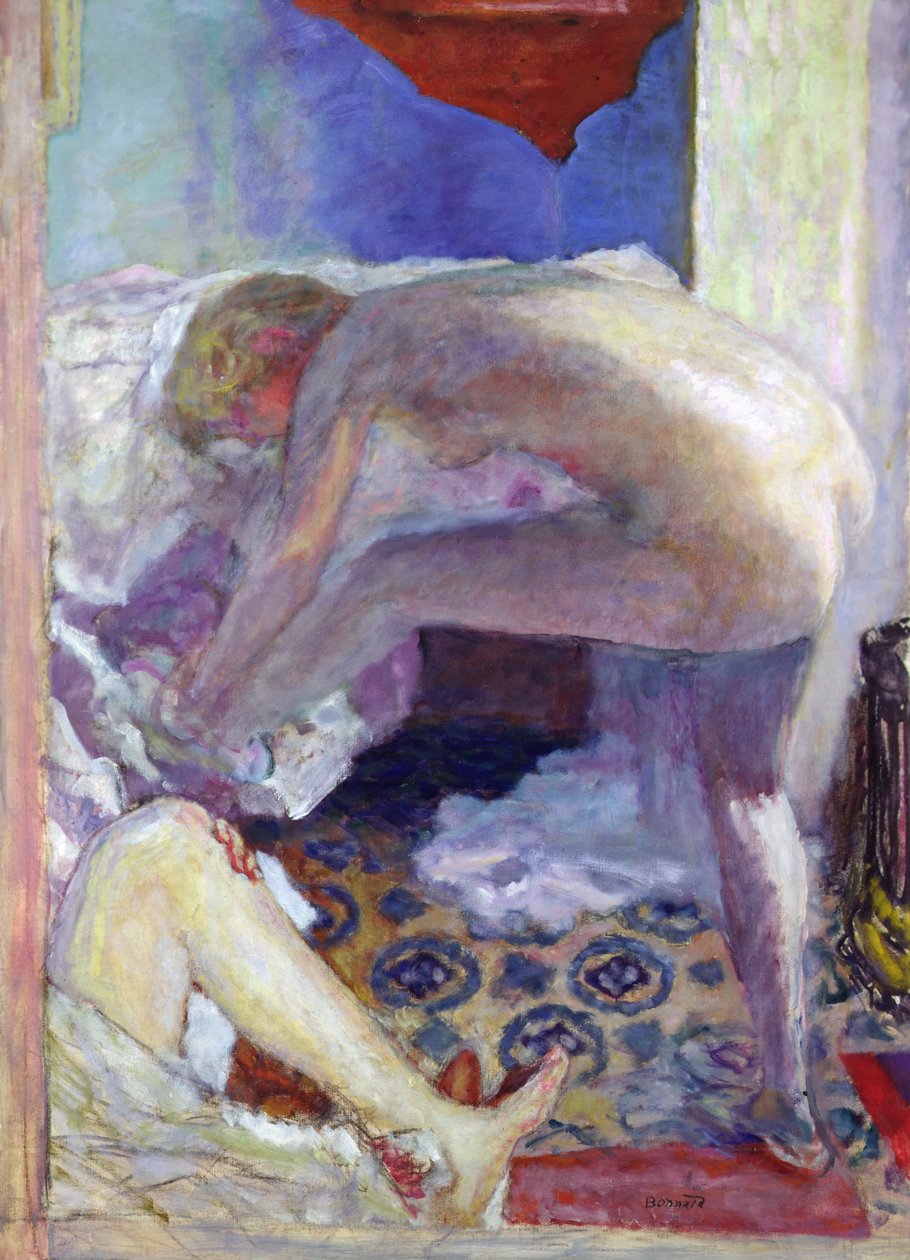 Grande nudo blu da Pierre Bonnard