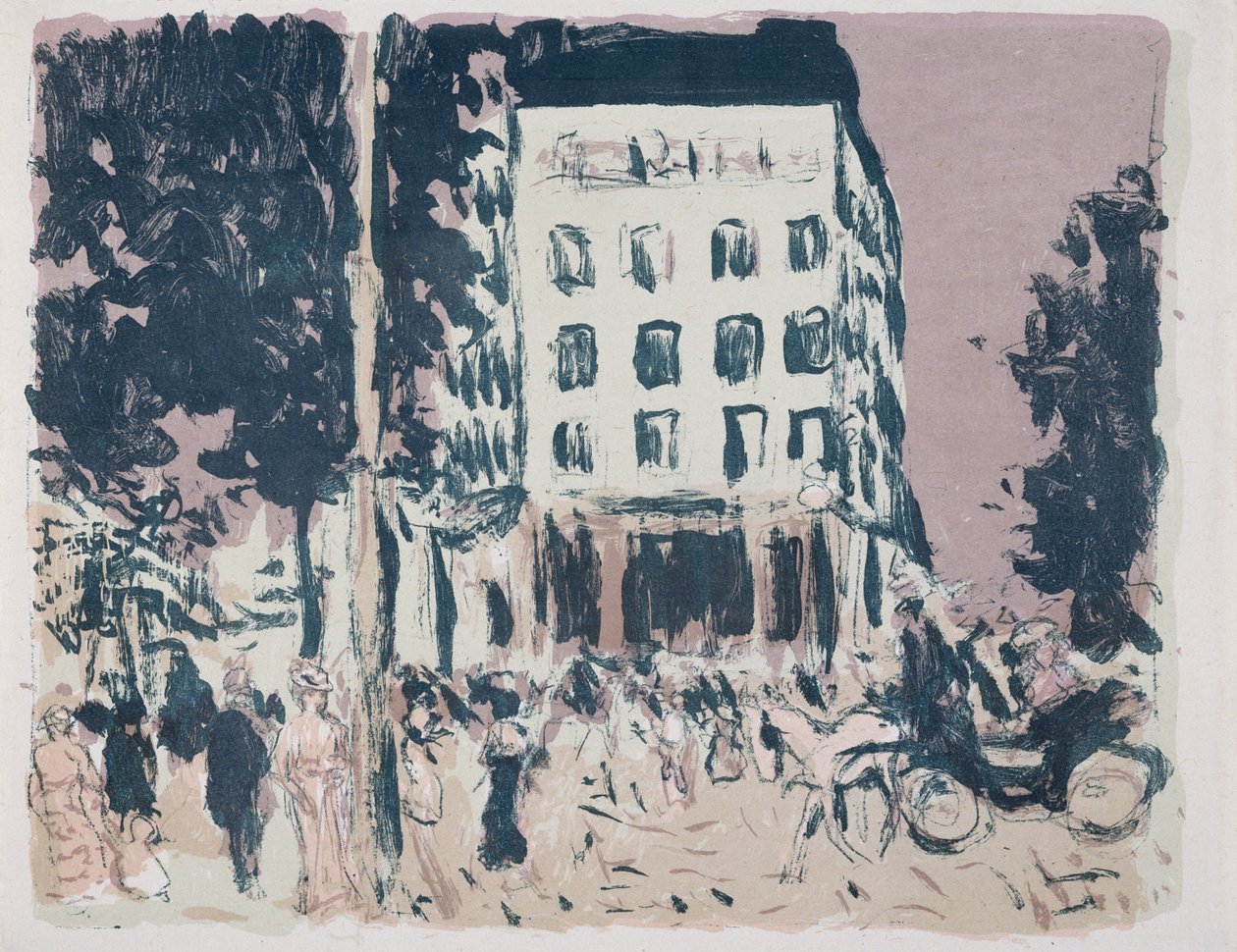 Le Boulevard da Pierre Bonnard