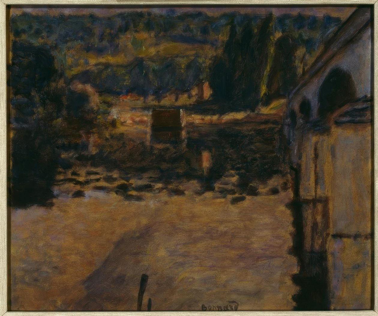 Il ponte a Vernon da Pierre Bonnard
