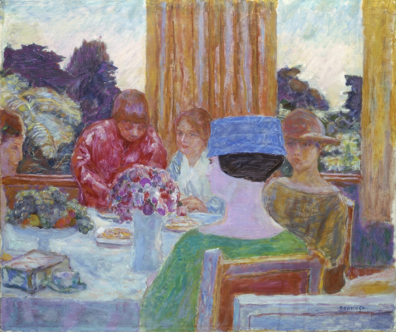 Il tè da Pierre Bonnard
