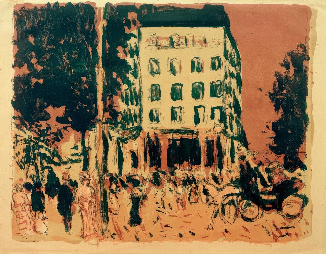 I boulevard da Pierre Bonnard