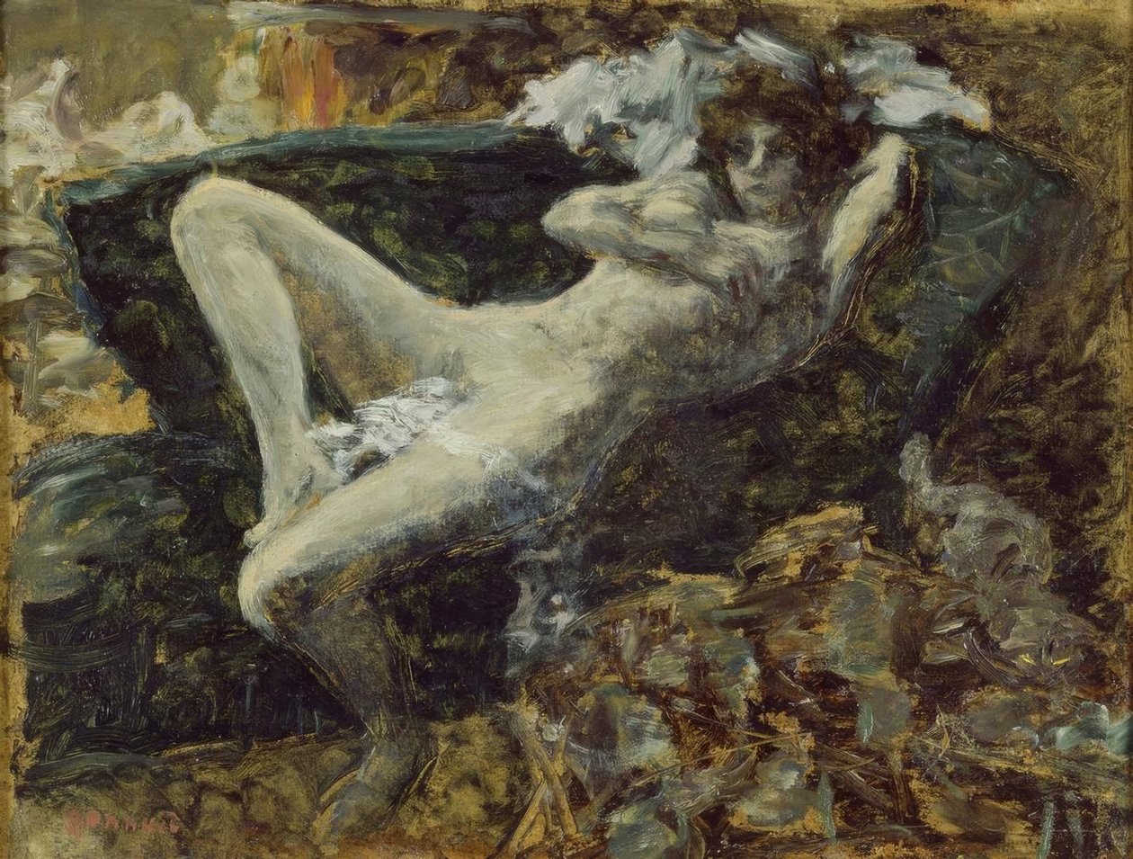 Nudo blu da Pierre Bonnard