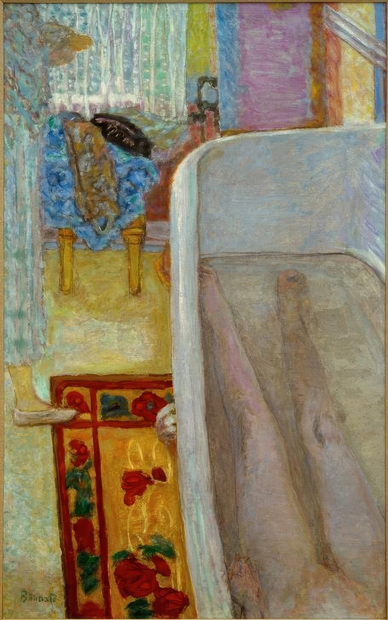 Nudo nella vasca da bagno da Pierre Bonnard