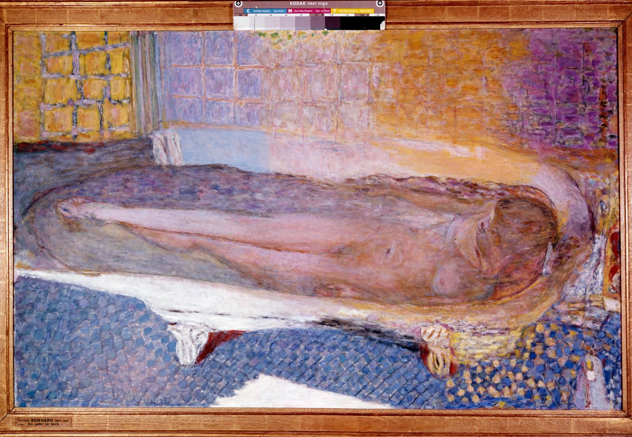 Nudo nella vasca da Pierre Bonnard