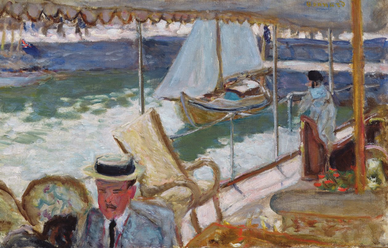 Sul yacht, 1912 da Pierre Bonnard