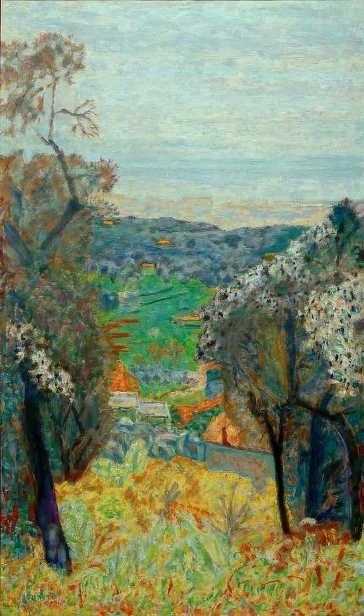 Paesaggio del Cannet da Pierre Bonnard