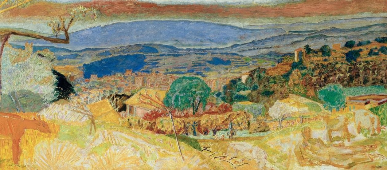 Paesaggio di Cannet da Pierre Bonnard