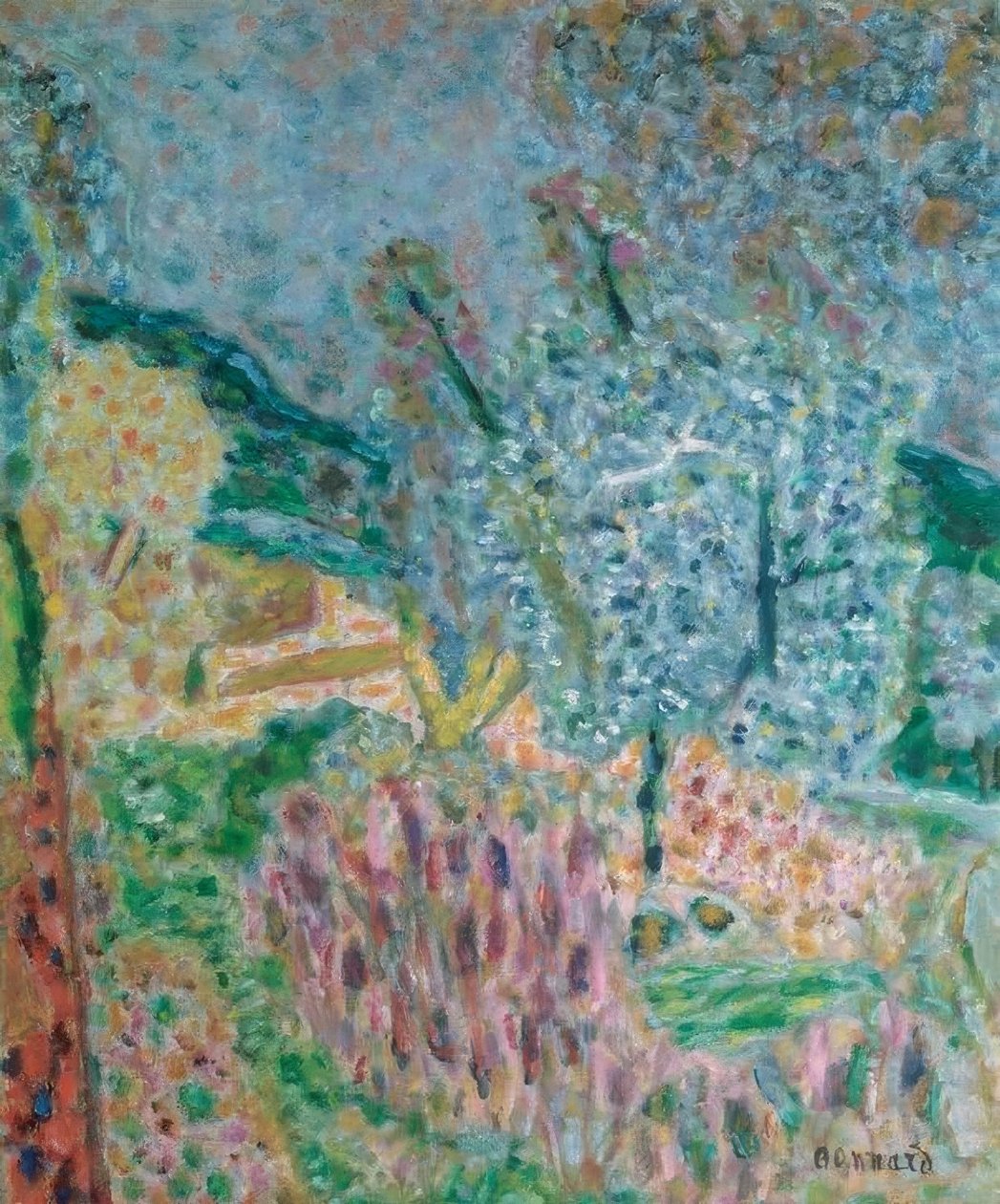 Paesaggio di Cannet da Pierre Bonnard