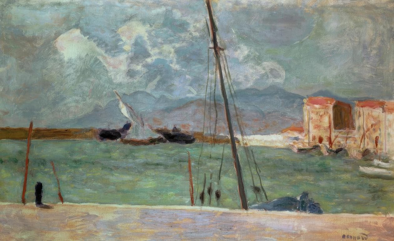 Porto di Cannes da Pierre Bonnard