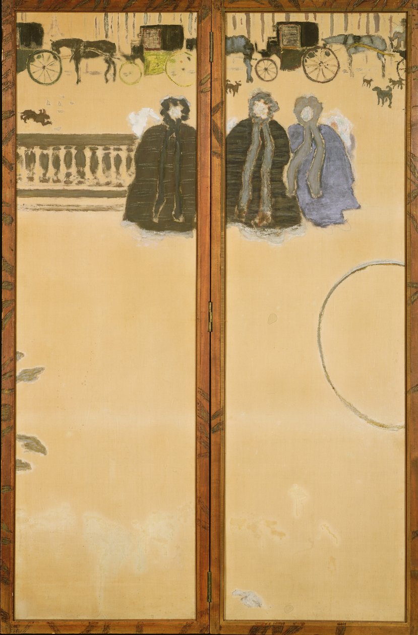 Promenade des Nourrices da Pierre Bonnard