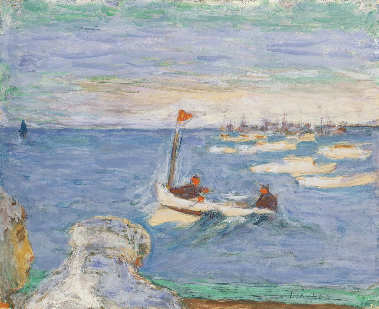 Regata, c.1930 da Pierre Bonnard