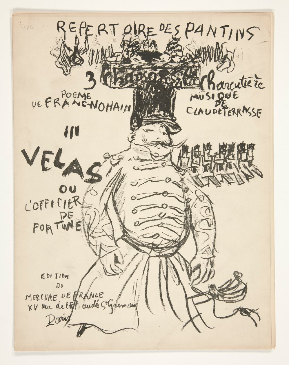 Repertoire du Theatre des Pantins da Pierre Bonnard