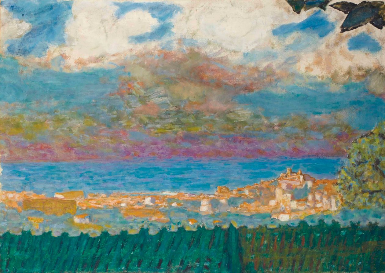 Cielo tempestoso su Cannes da Pierre Bonnard