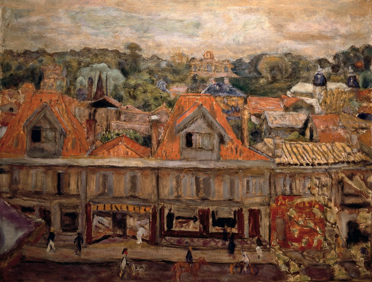 Strada ad Arcachon (1930) da Pierre Bonnard
