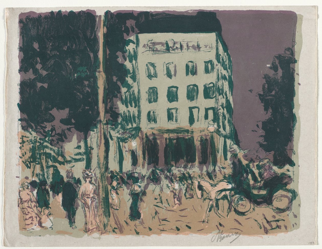 I boulevard da Pierre Bonnard