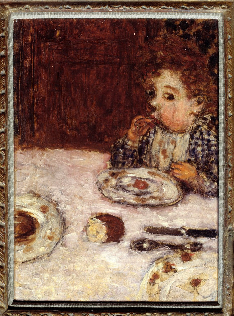Il bambino che pranzava da Pierre Bonnard