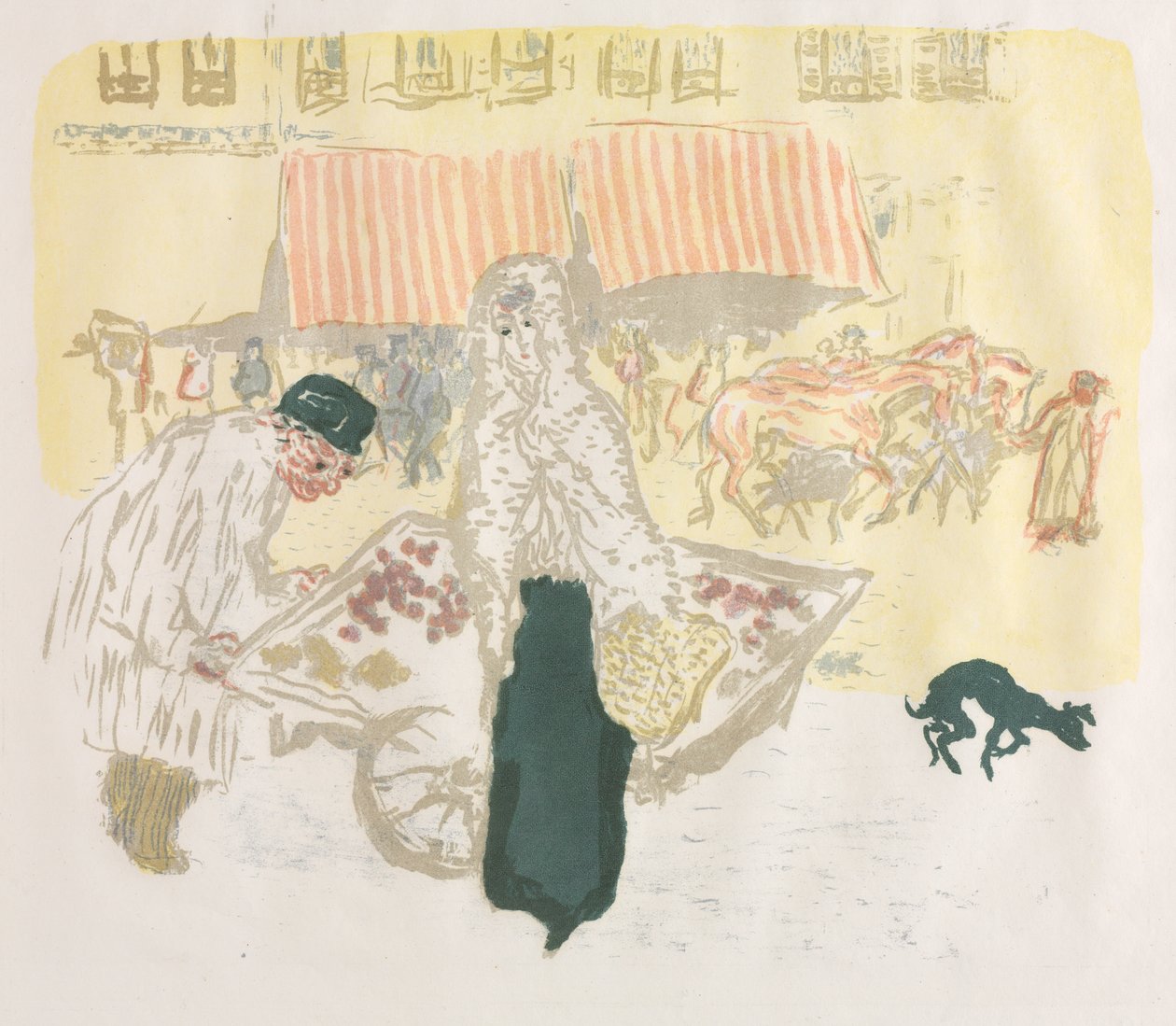 Il Venditore Ambulante da Pierre Bonnard