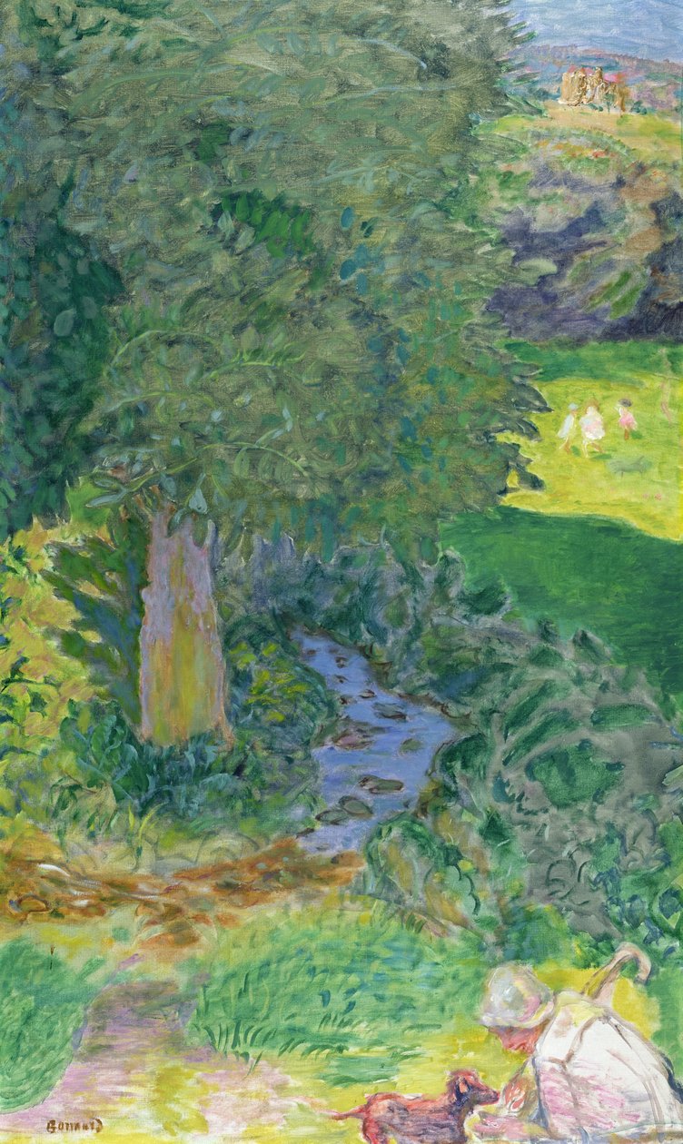 Il ruscello, c.1916 da Pierre Bonnard