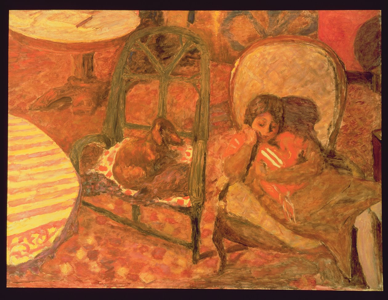 La veglia, 1921 da Pierre Bonnard