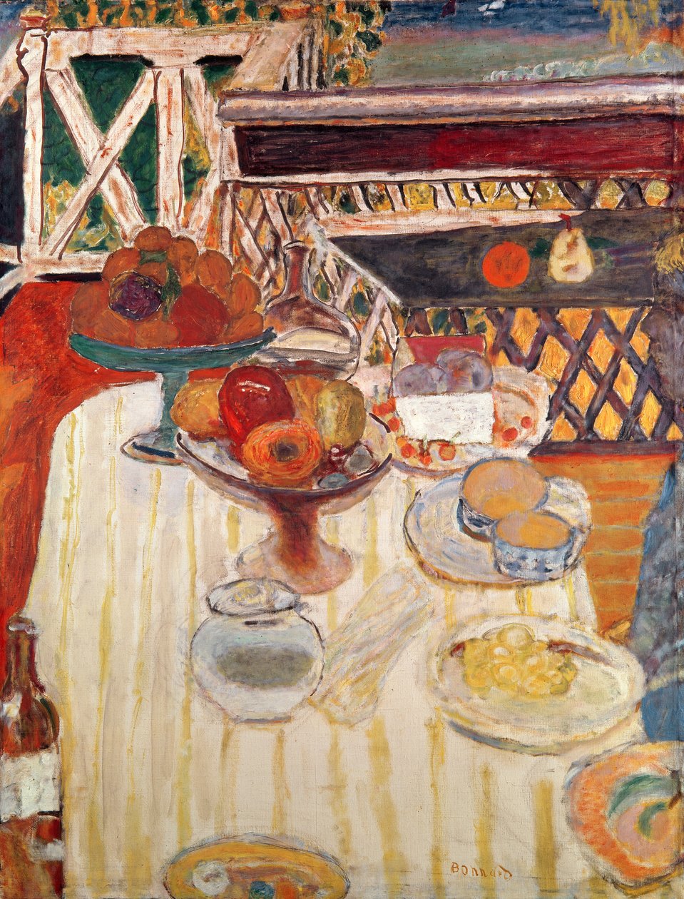 La Tovaglia Bianca da Pierre Bonnard