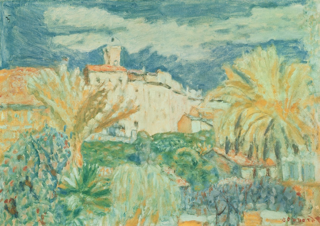 Veduta di Le Cannet, 1920 da Pierre Bonnard