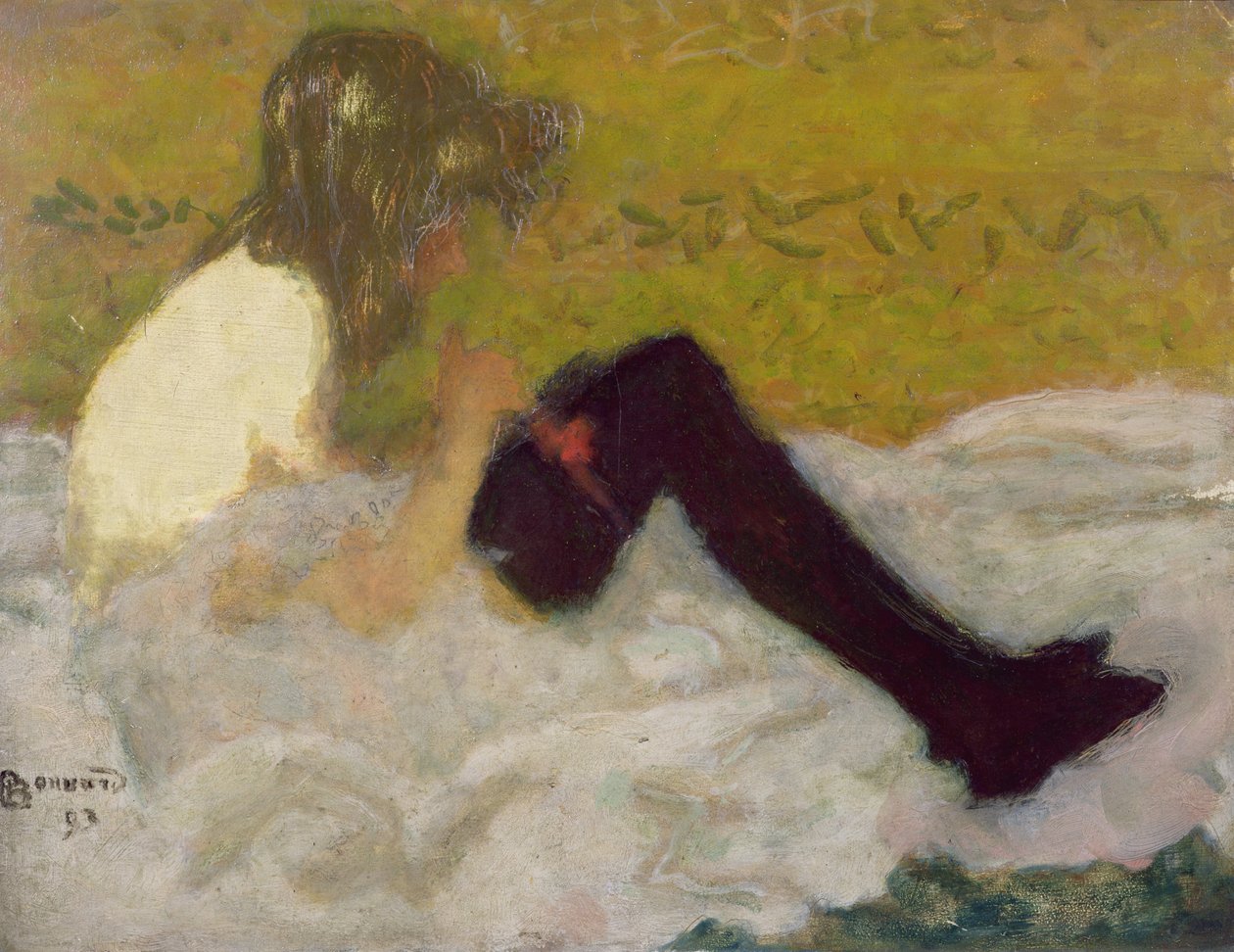 Donna con calze nere, 1893 da Pierre Bonnard