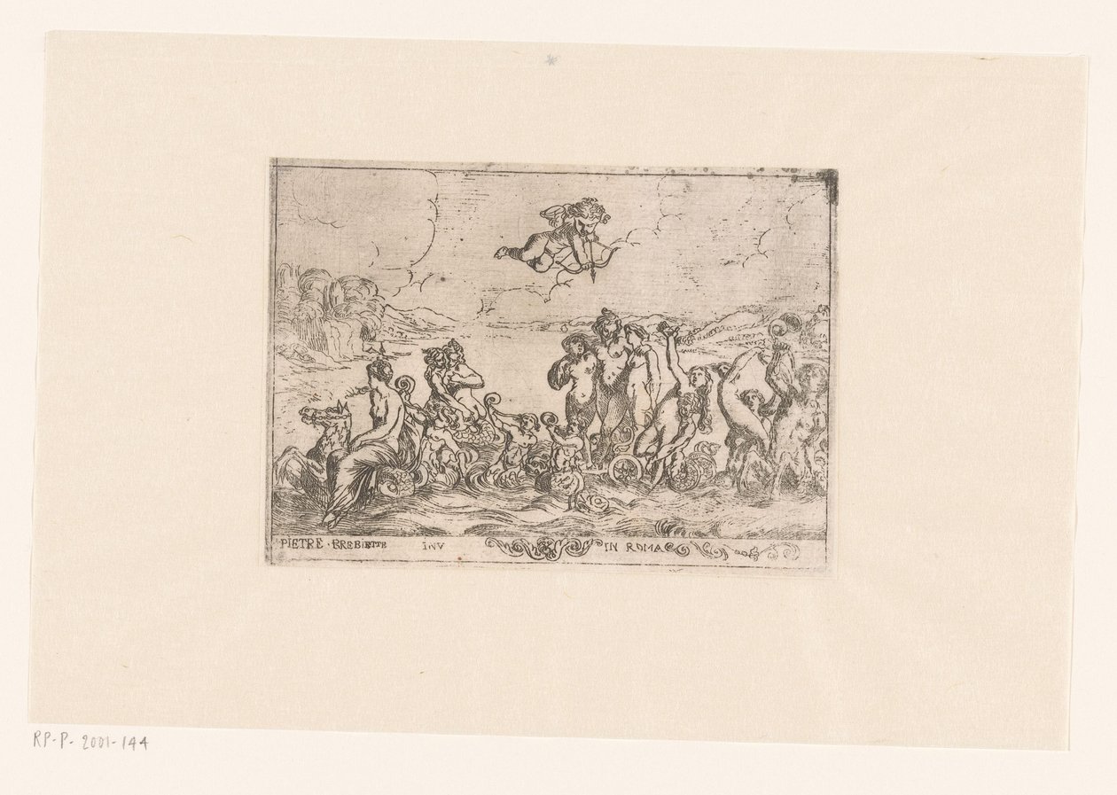 Trionfo di Venere da Pierre Brebiette