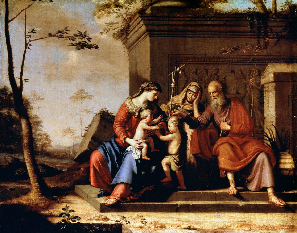La Sacra Famiglia, 1655 da Pierre Cauchy