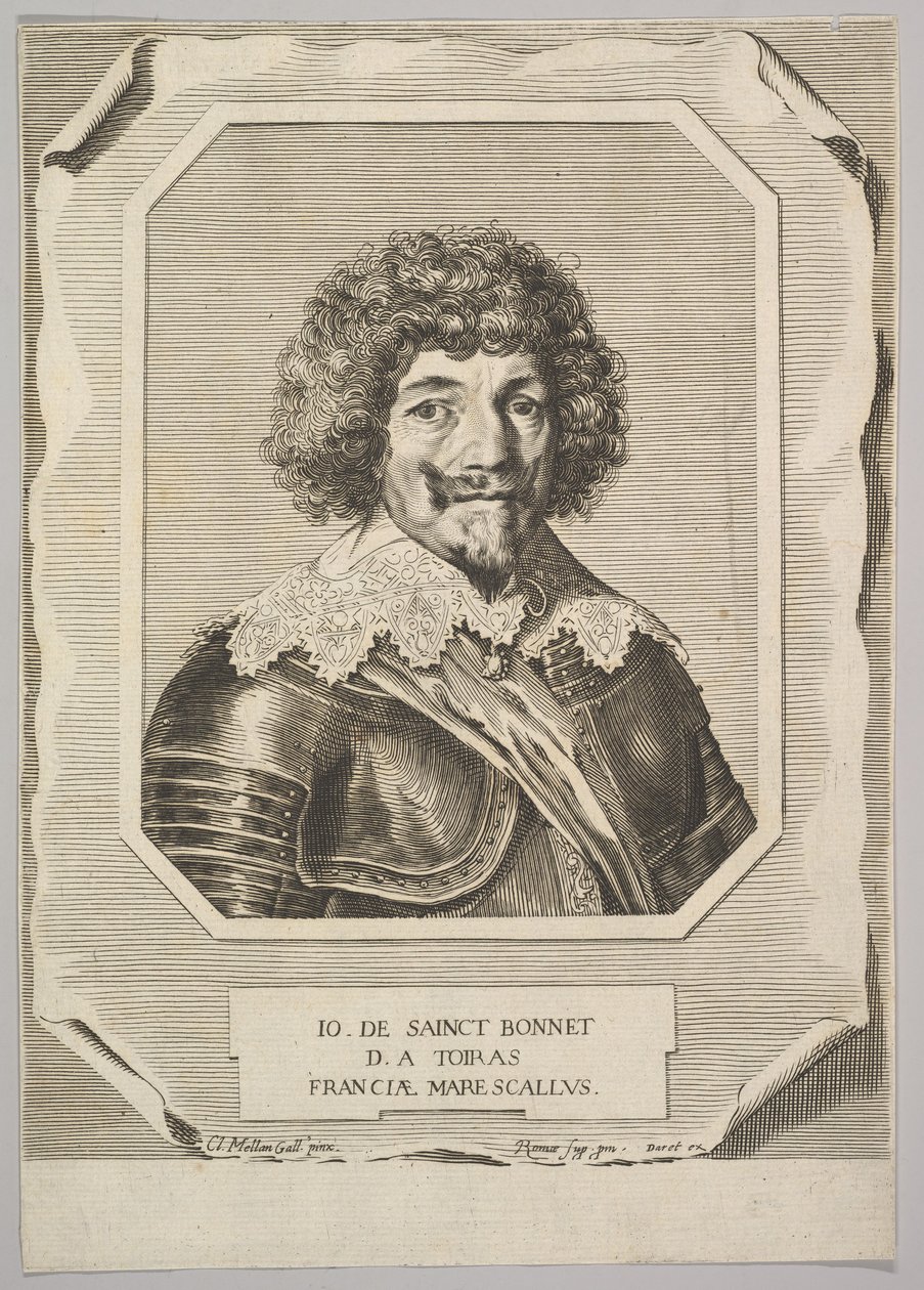 Jean de Saint-Bonnet, marchese di Toiras da Pierre Daret