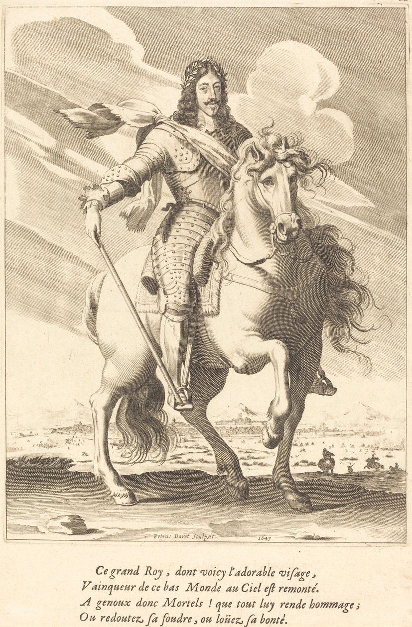 Luigi XIII da Pierre Daret de Cazeneuve