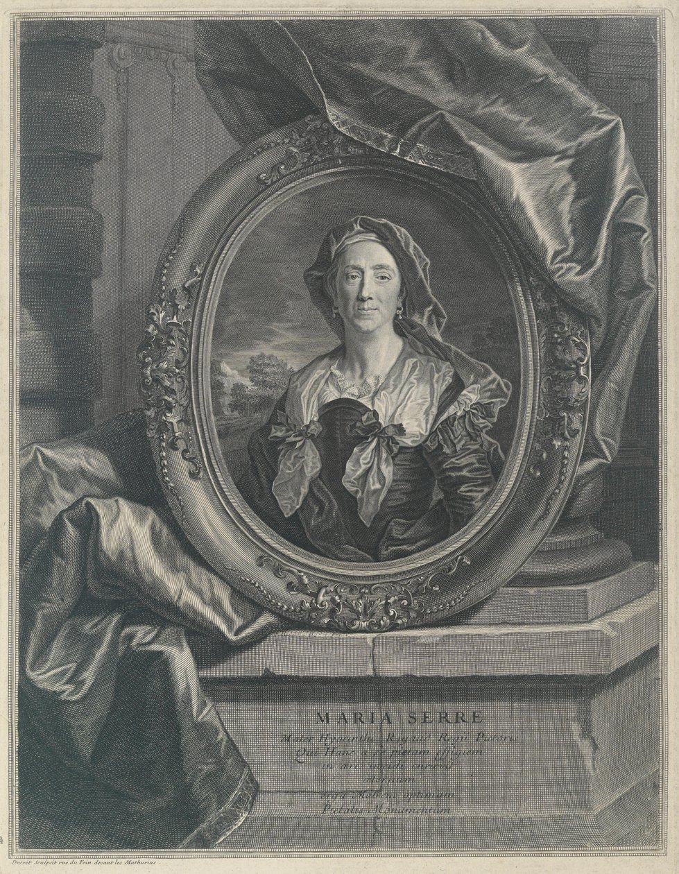 Madame Marie Rigaud (Maria Serre) da Pierre Drevet
