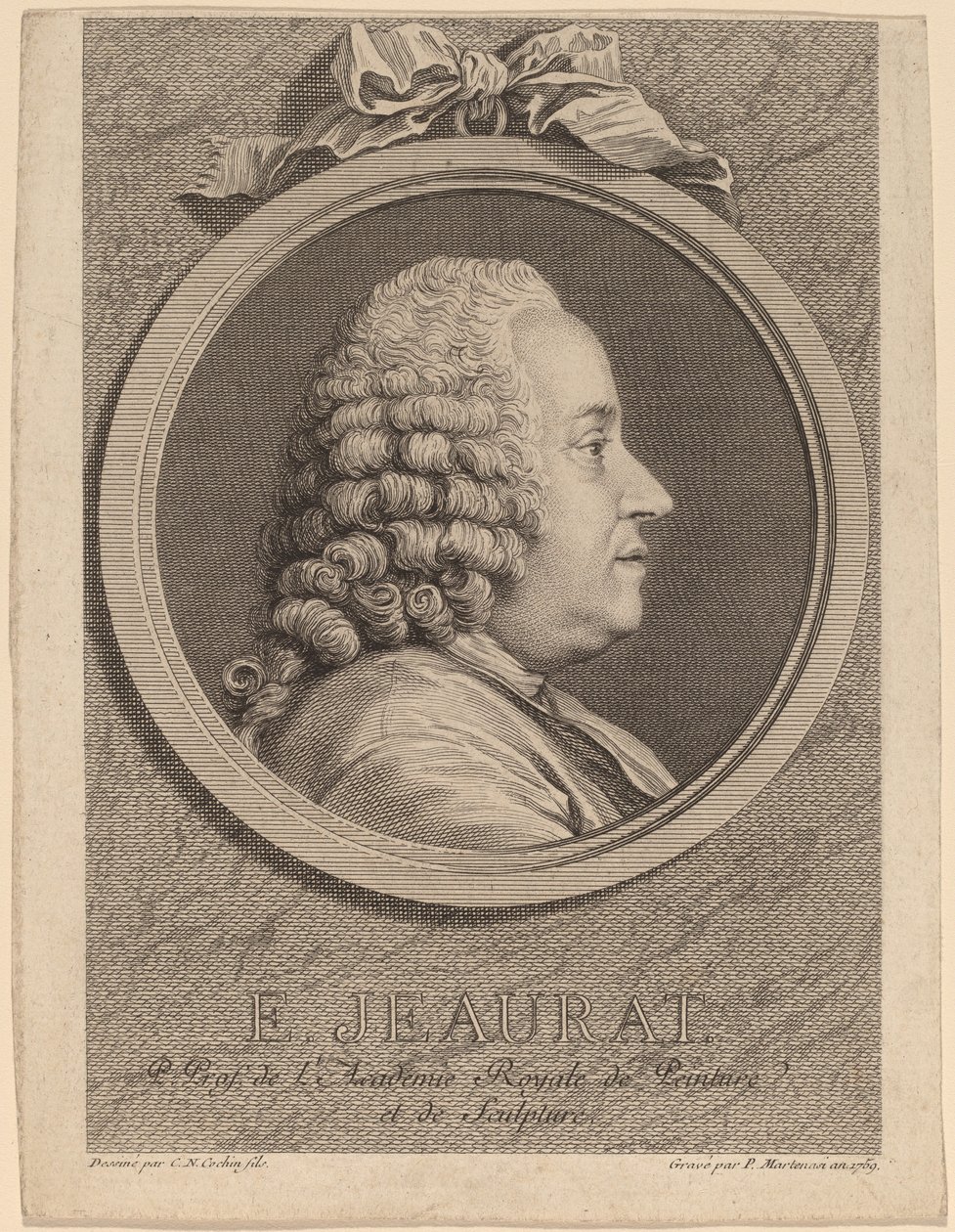 Edme-Sebastien Jeaurat da Pierre Francois Martenasie after Charles Nicolas Cochin II