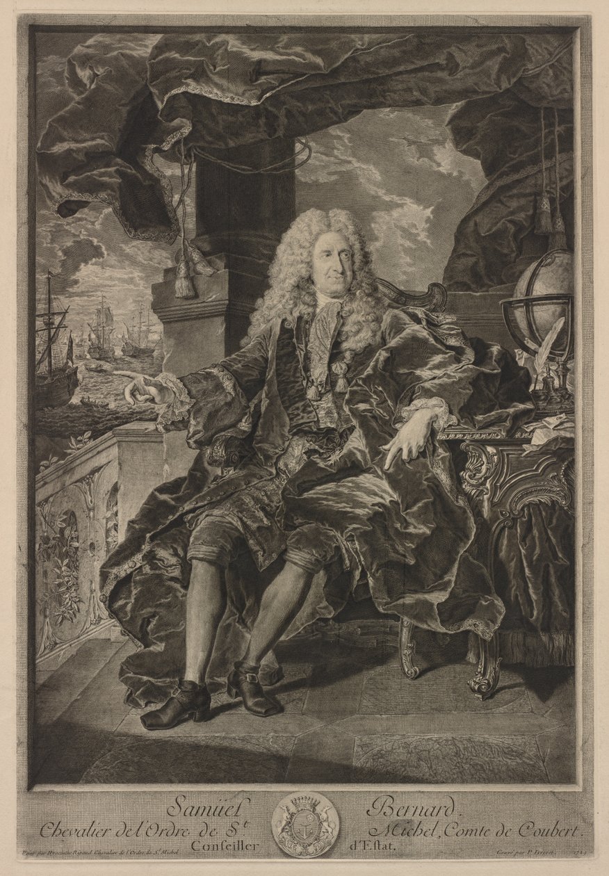Samuel Bernard da Pierre Imbert Drevet